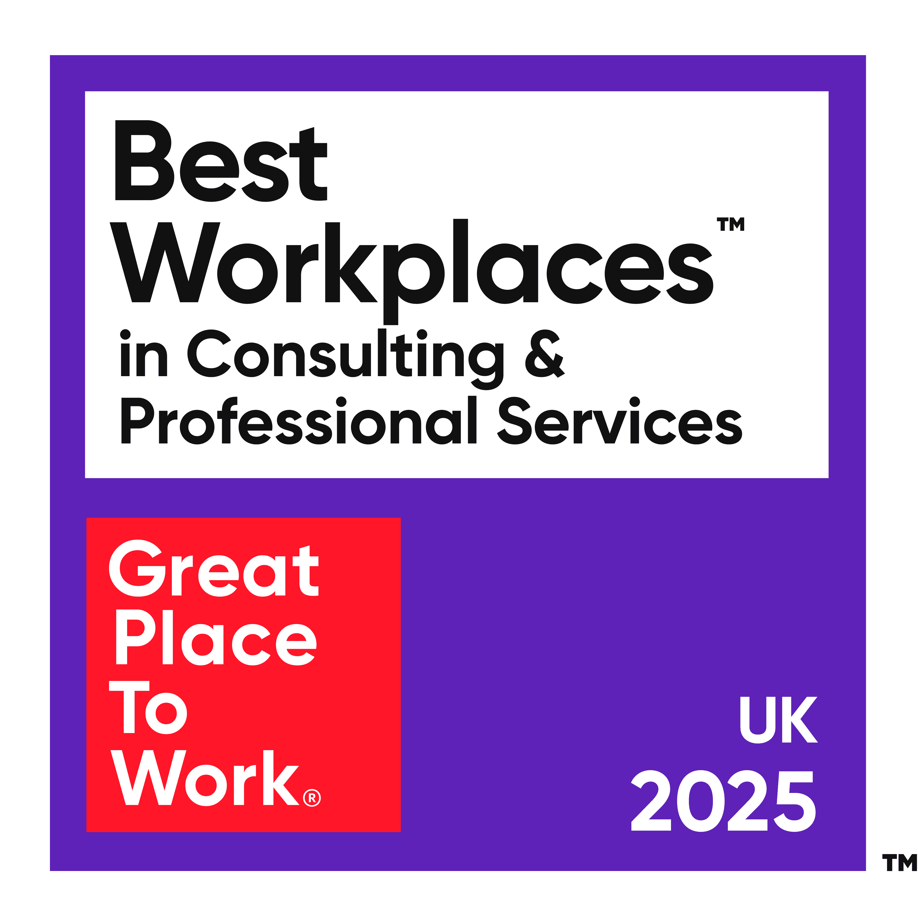 Great place to work award